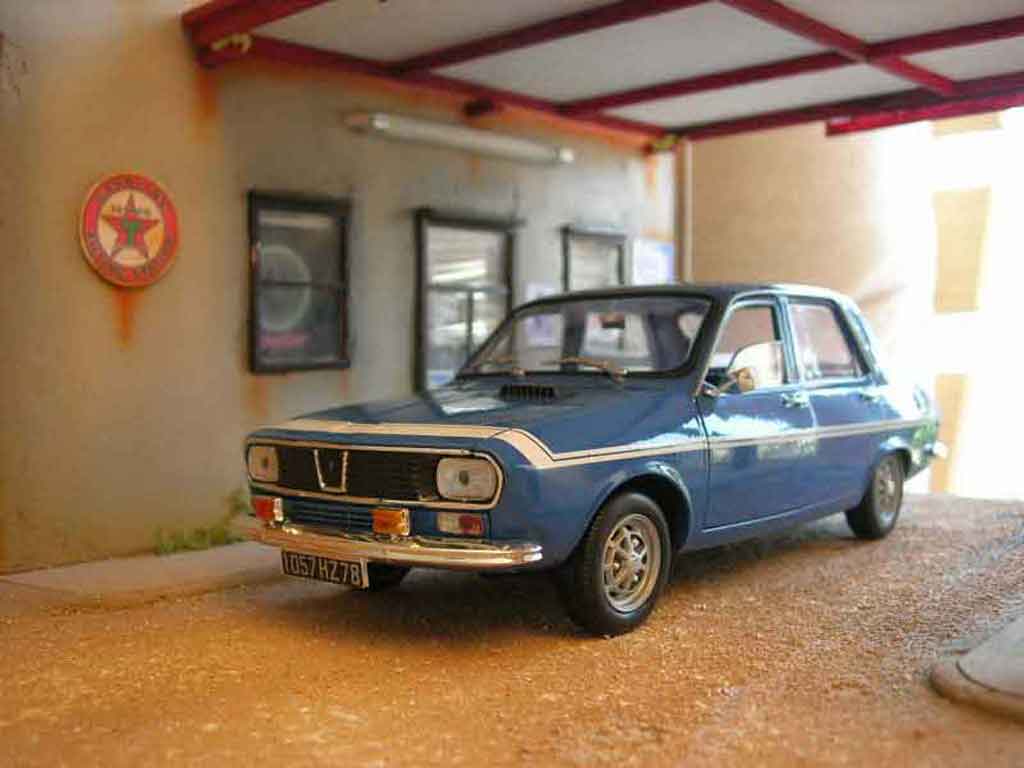 Renault 12 Gordini 1971 blue 1/18 Solido