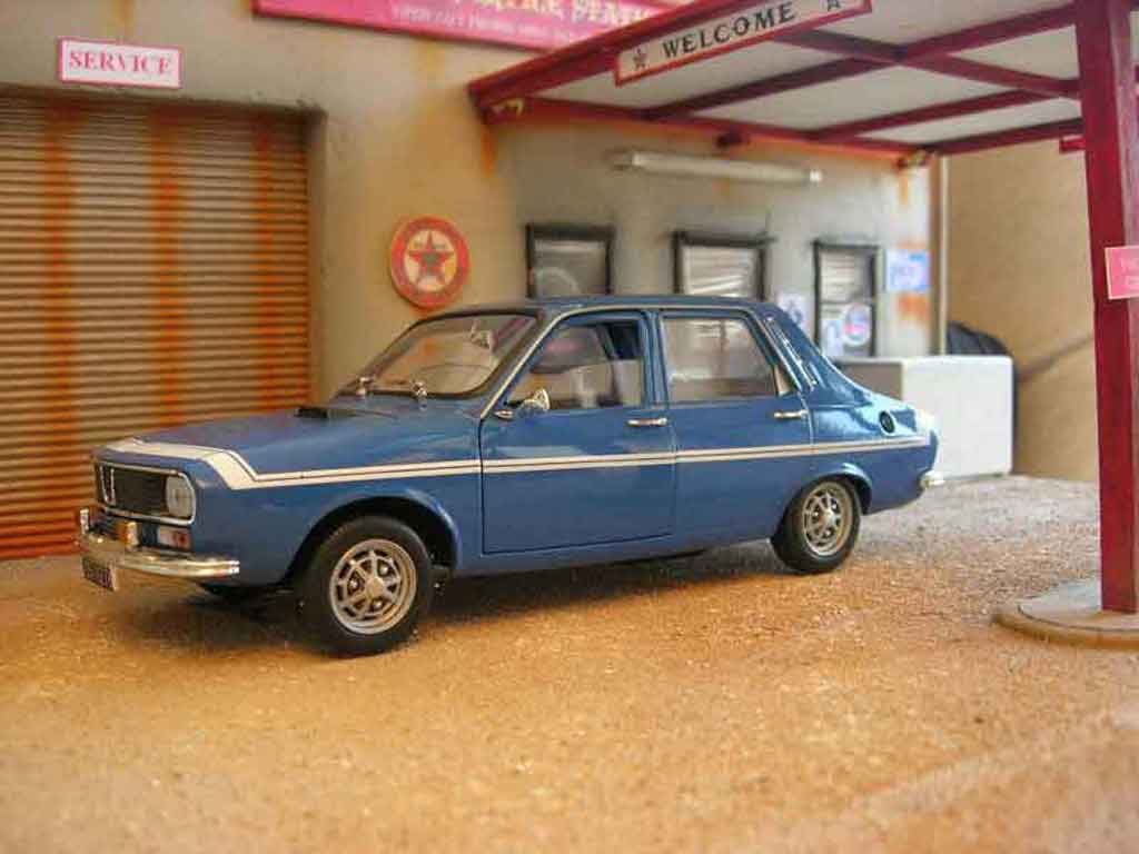 Renault 12 Gordini 1971 blue 1/18 Solido