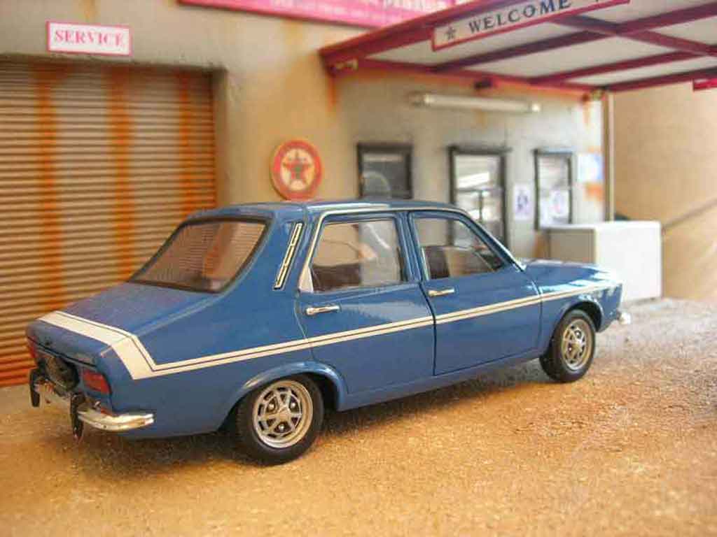 Renault 12 Gordini 1971 blue 1/18 Solido