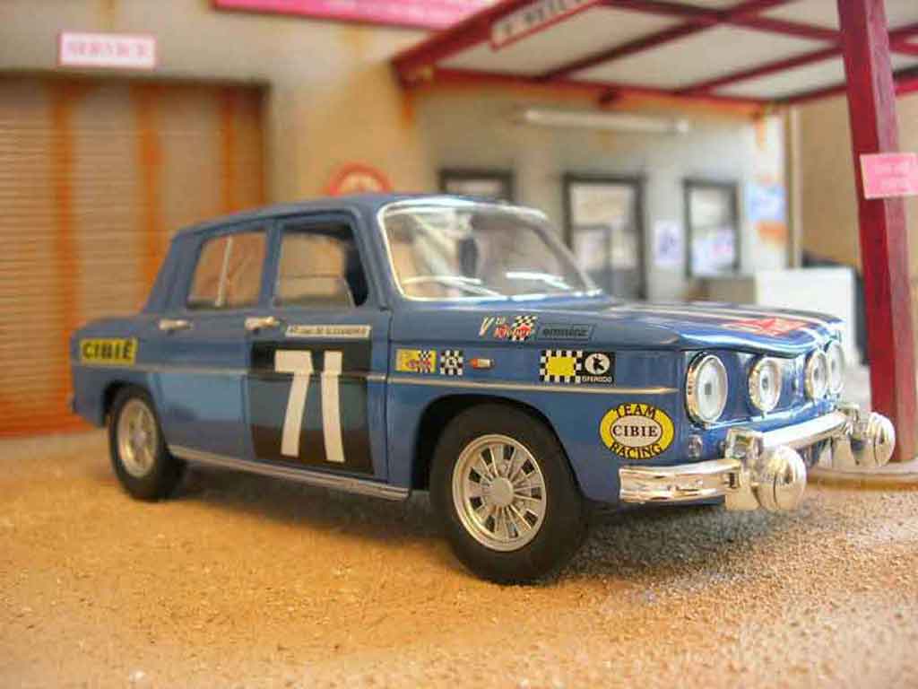 Renault 8 Gordini 1/18 Solido Gordini rallye diecast model cars
