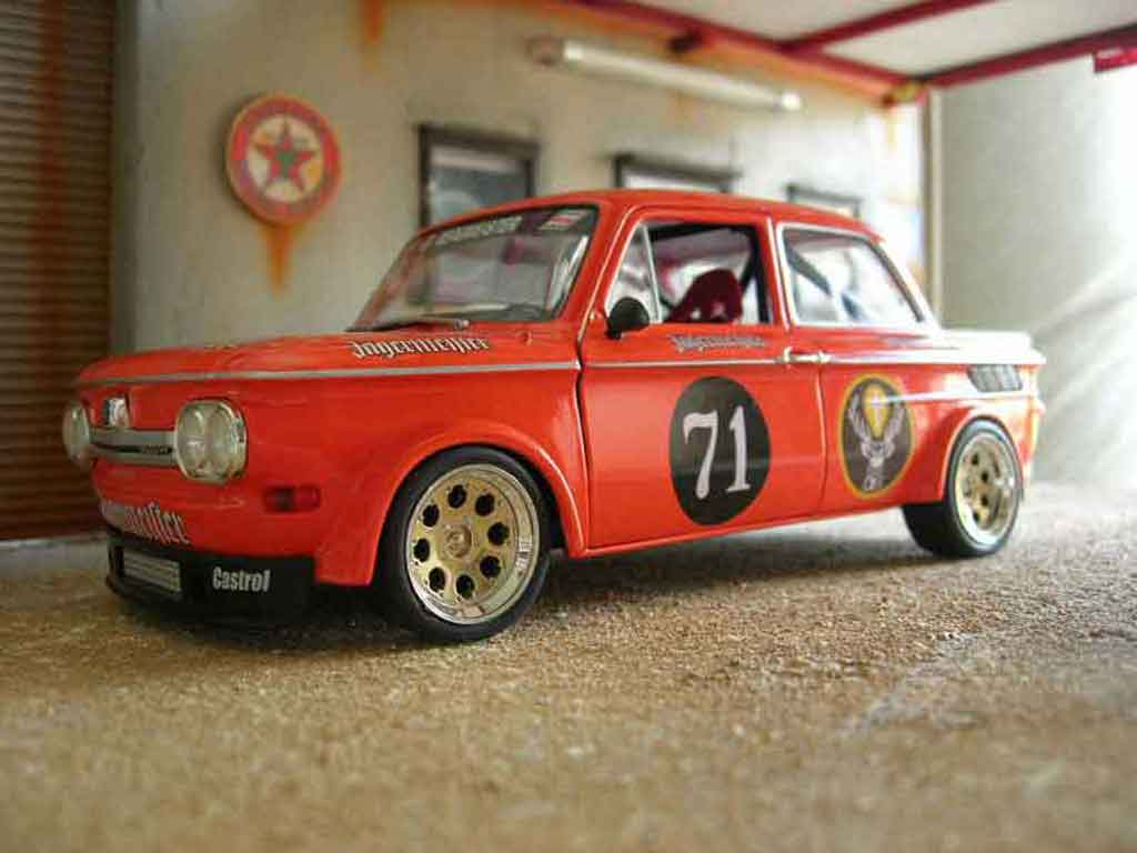 NSU TT 1/18 Revell cup jagermeister #71 diecast model cars