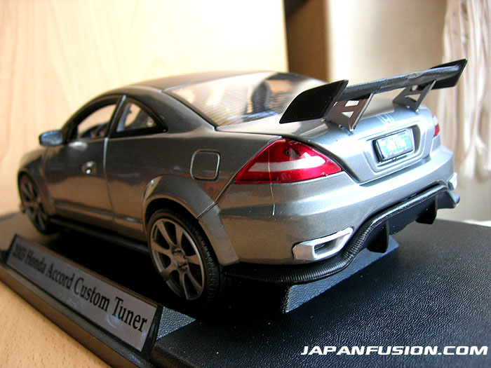 Honda Accord 1/18 Motormax 2003 grey diecast model cars