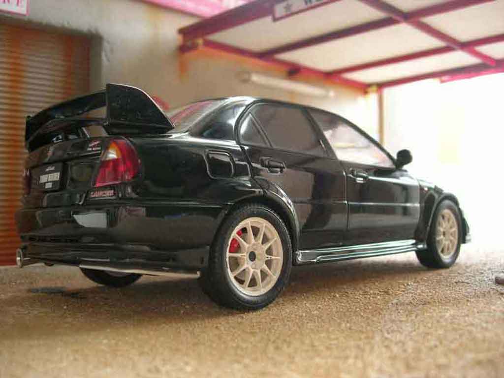 Mitsubishi Lancer Evolution VI tommi makinen edition black 1/18 Autoart