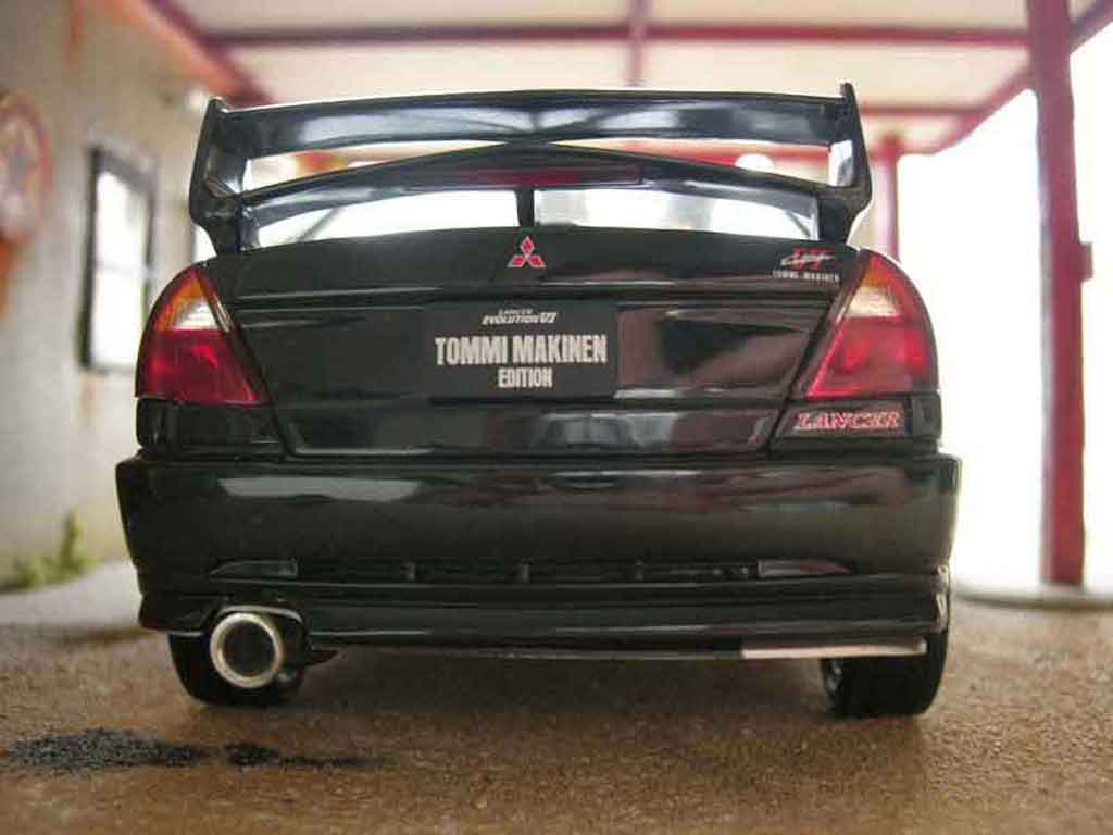 Mitsubishi Lancer Evolution VI tommi makinen edition black 1/18 Autoart
