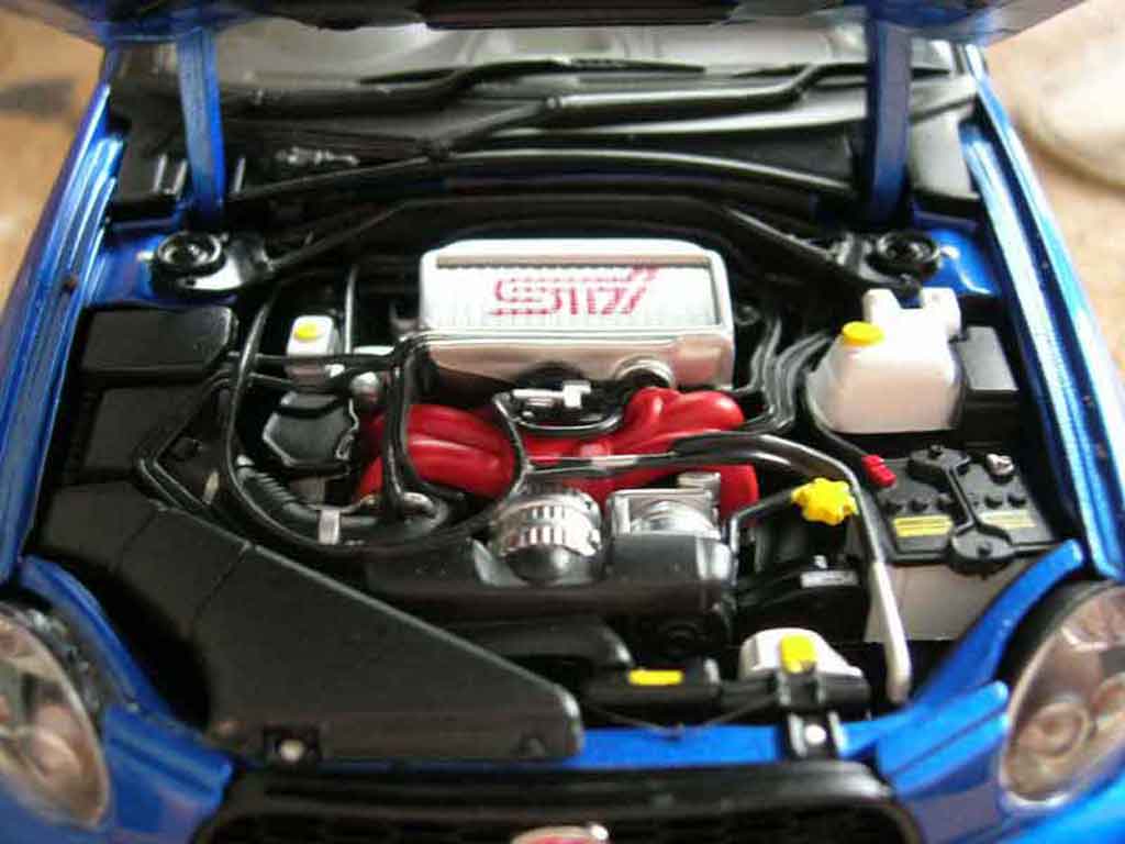 Subaru Impreza STI blue 1/18 Autoart