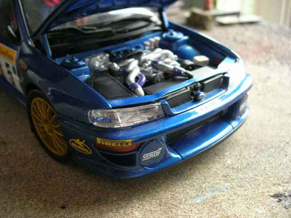 Subaru Impreza WRC r.burns 1999 1/18 Autoart