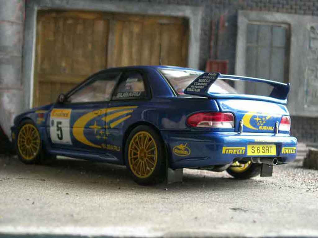 Subaru Impreza WRC r.burns 1999 1/18 Autoart