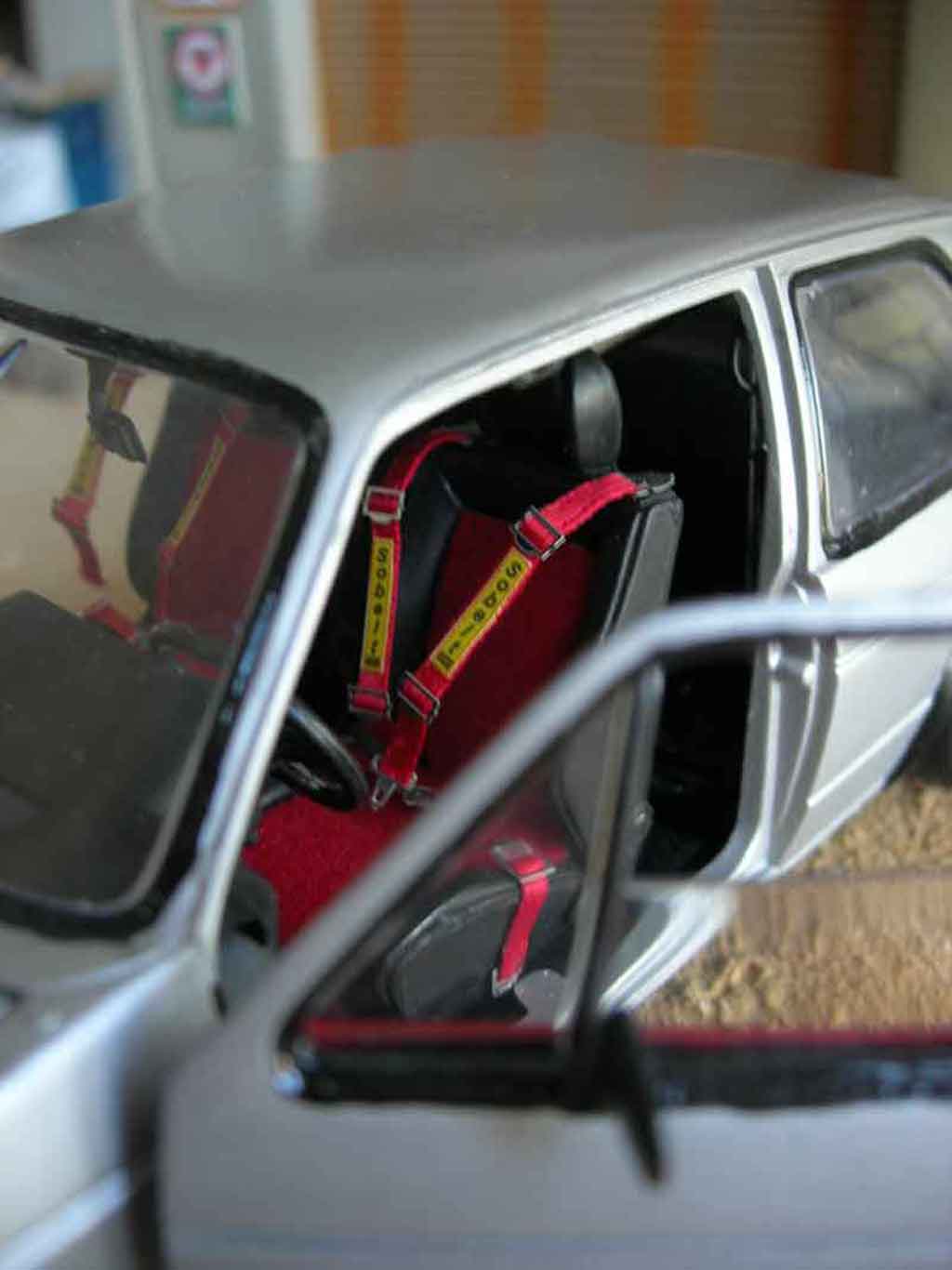 Volkswagen Golf GTI jantes Porsche rs 1/18 Solido