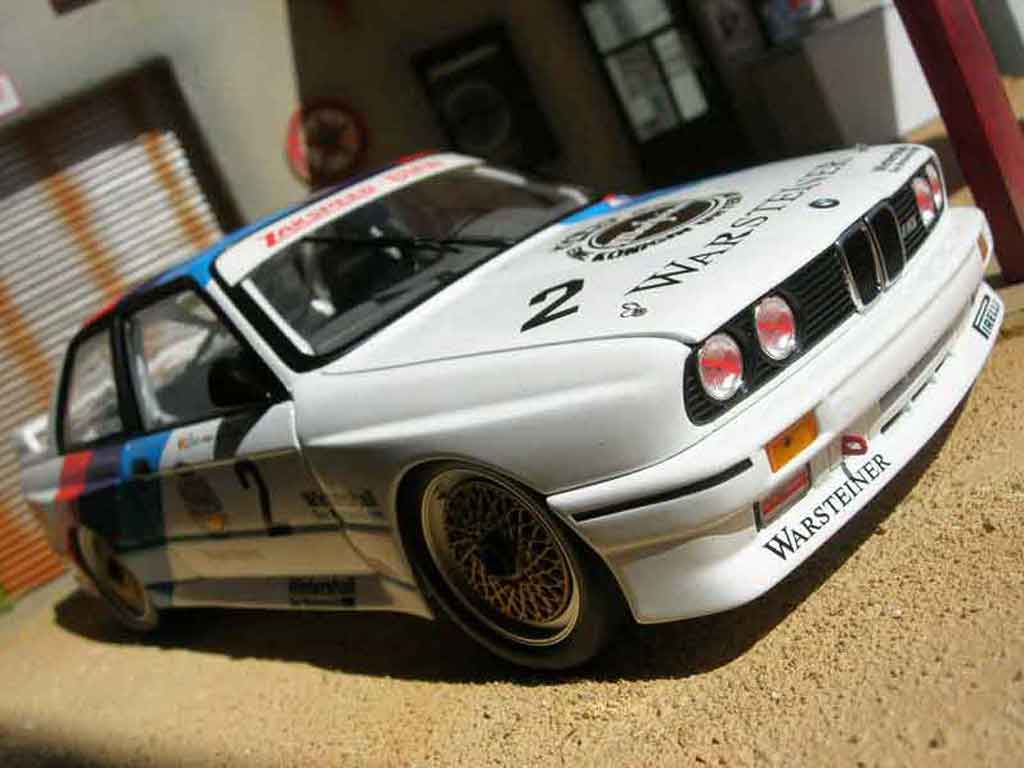 Bmw M3 E30 1/18 Minichamps DTM E30 warsteiner diecast model cars