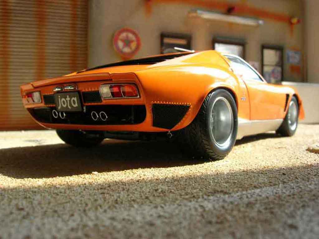 Lamborghini Miura Jota svr orange 1/18 Kyosho