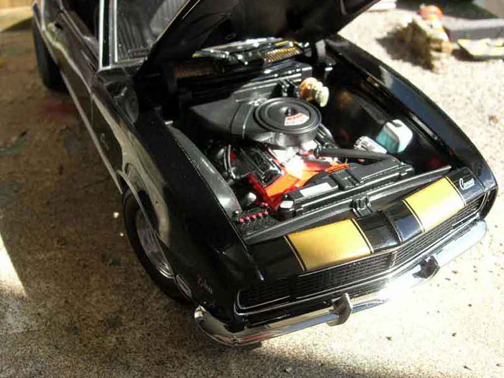 Chevrolet Camaro Z28 street stalkerz grey black bandes dorees 1968 1/18 Exact Detail Replicas