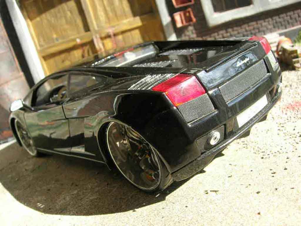 Lamborghini Gallardo SE tuning black 1/18 Playerz