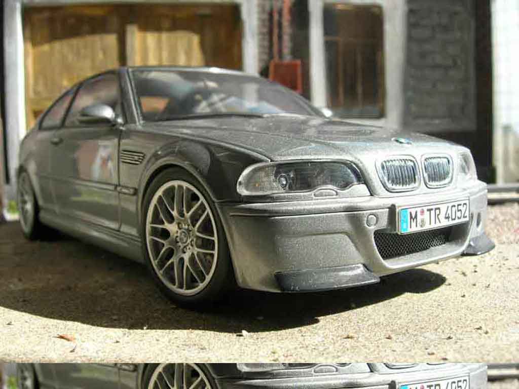 Bmw M3 E46 1/18 Autoart E46 csl diecast model cars