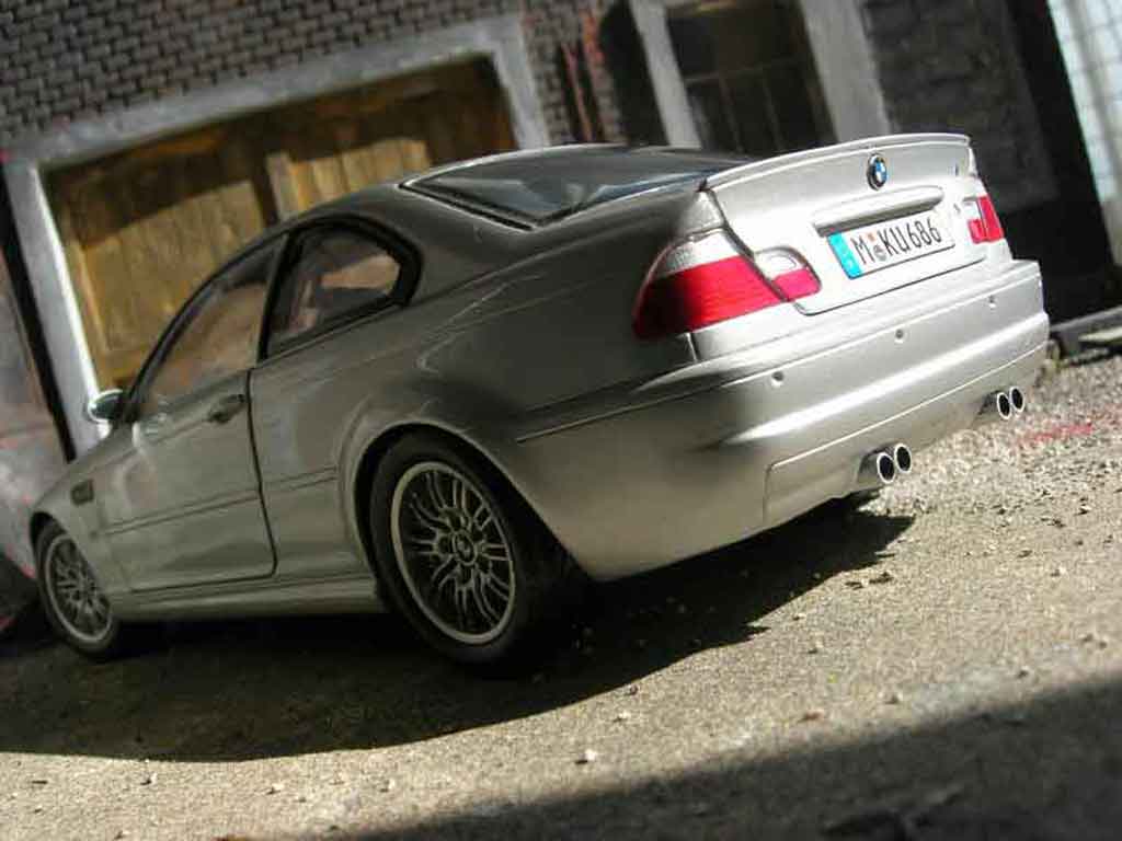 Bmw M3 coupe E46 grey 1/18 Kyosho