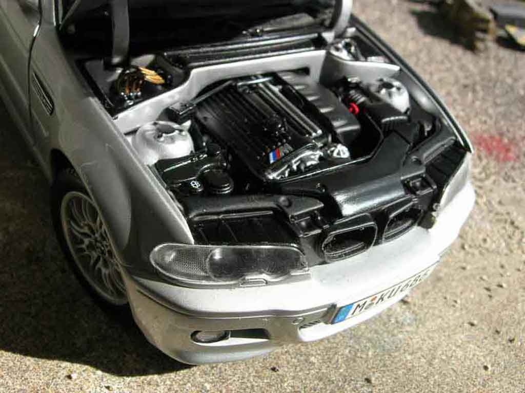 Bmw M3 coupe E46 grey 1/18 Kyosho