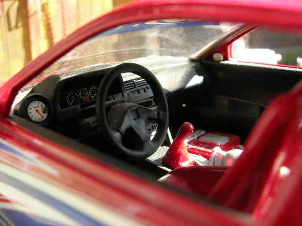 Honda CRX Base drag race red 1/18 Hot Wheels