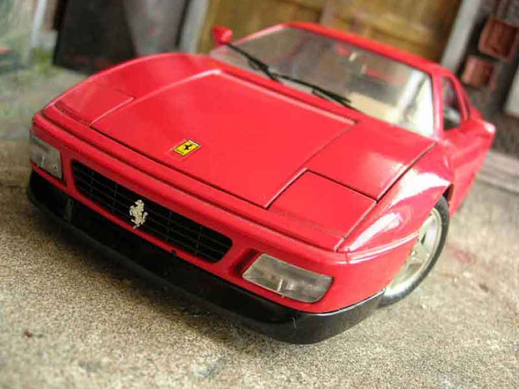 Ferrari 348 TB red 1/18 Burago
