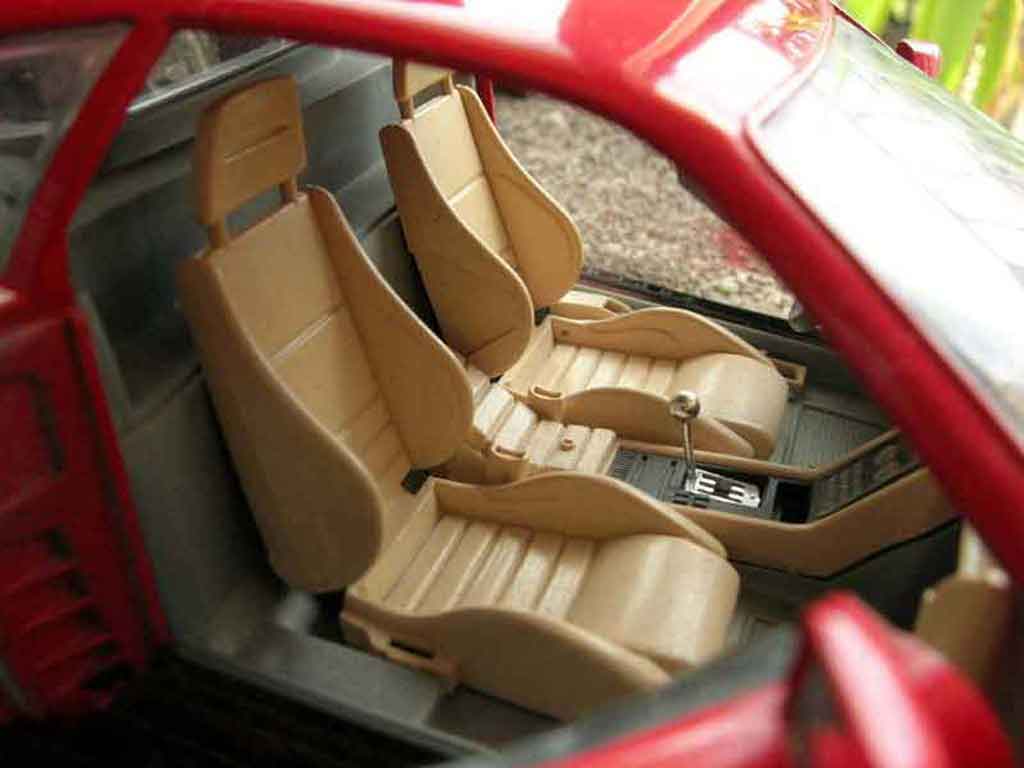 Ferrari 348 TB red 1/18 Burago