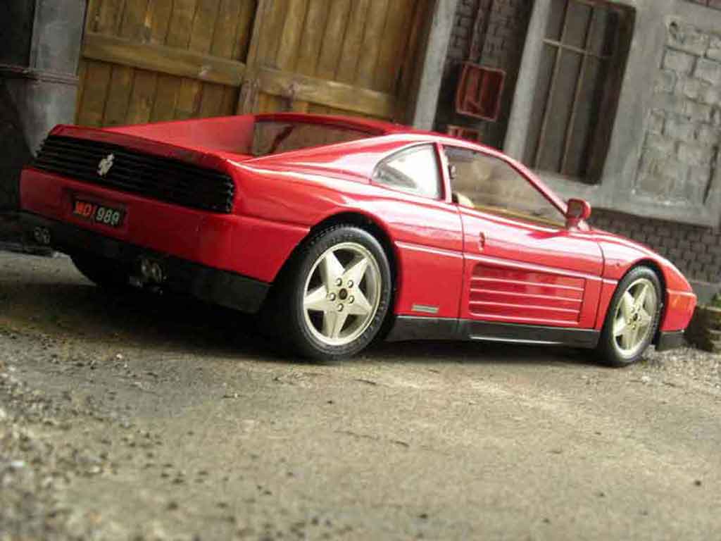 Ferrari 348 TB red 1/18 Burago
