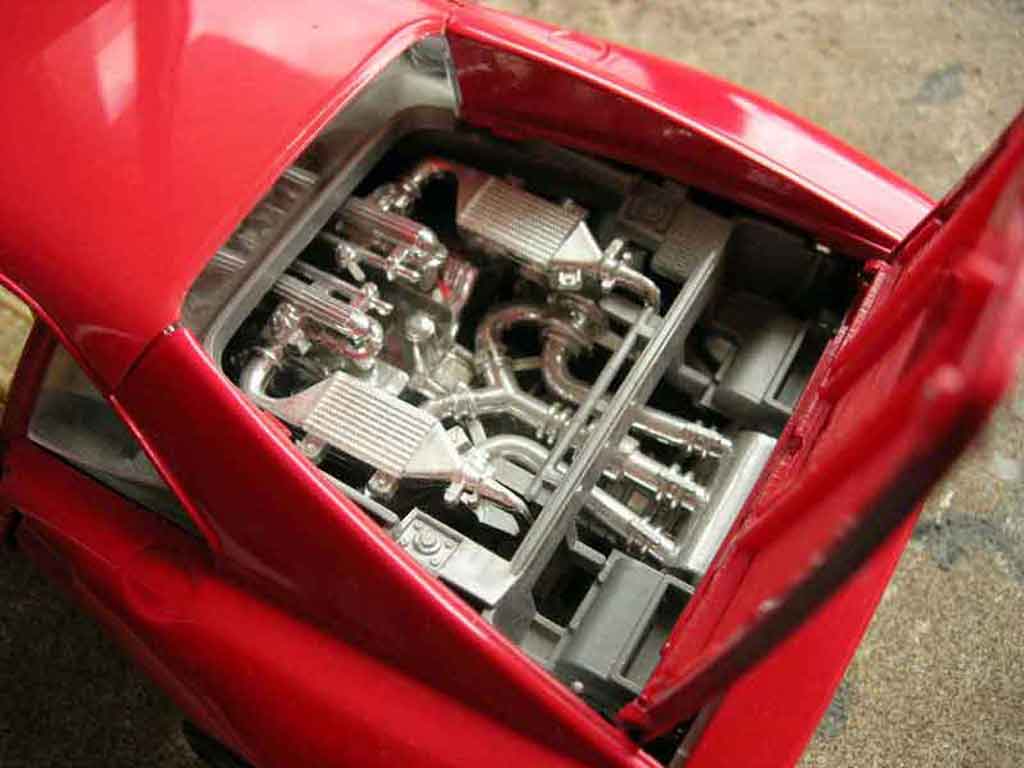 Ferrari 288 GTO red jantes f40 1/18 Burago