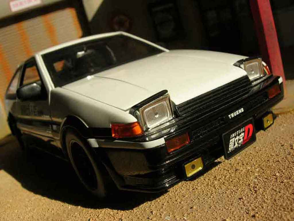 Toyota Trueno 1/18 Jada Toys ae86 diecast model cars