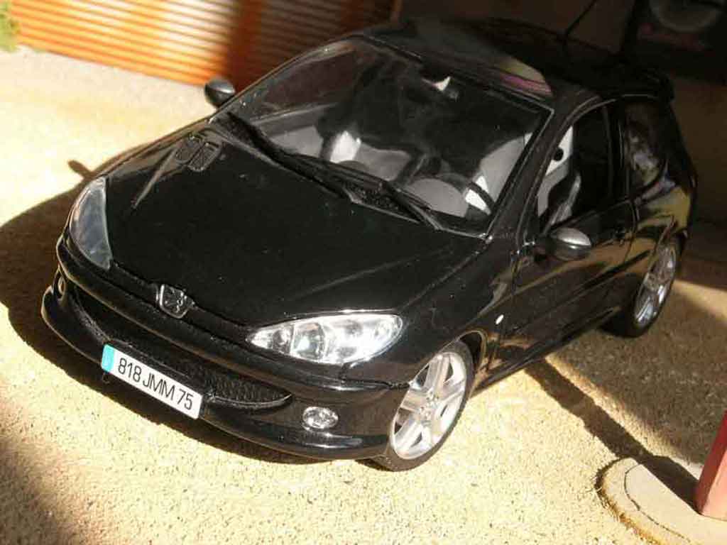 Peugeot 206 RC black 1/18 Norev