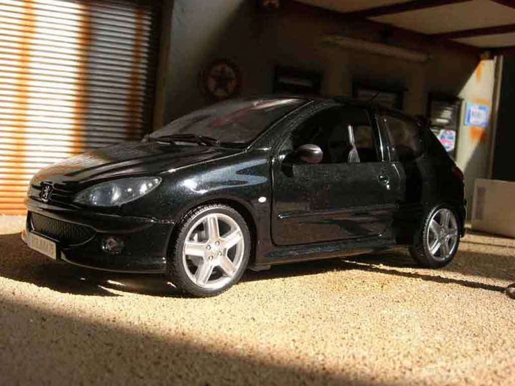 Peugeot 206 RC black 1/18 Norev