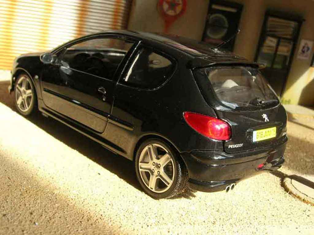 Peugeot 206 RC black 1/18 Norev