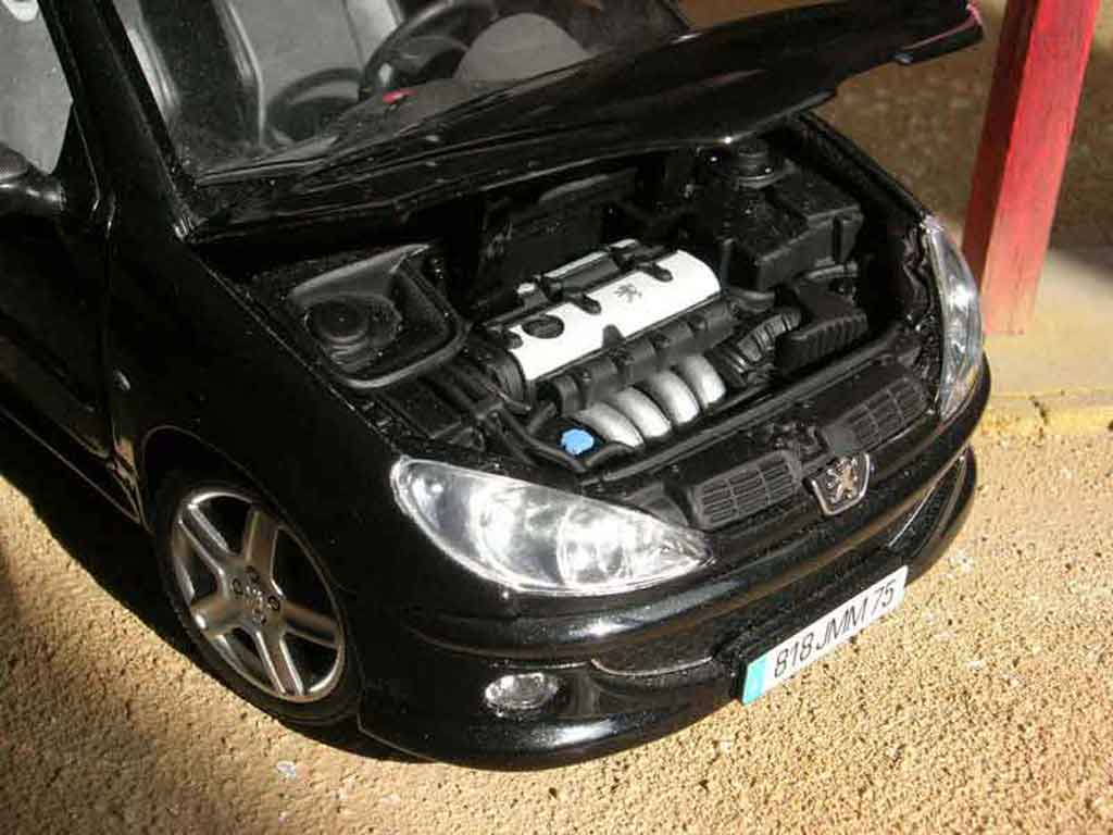 Peugeot 206 RC black 1/18 Norev
