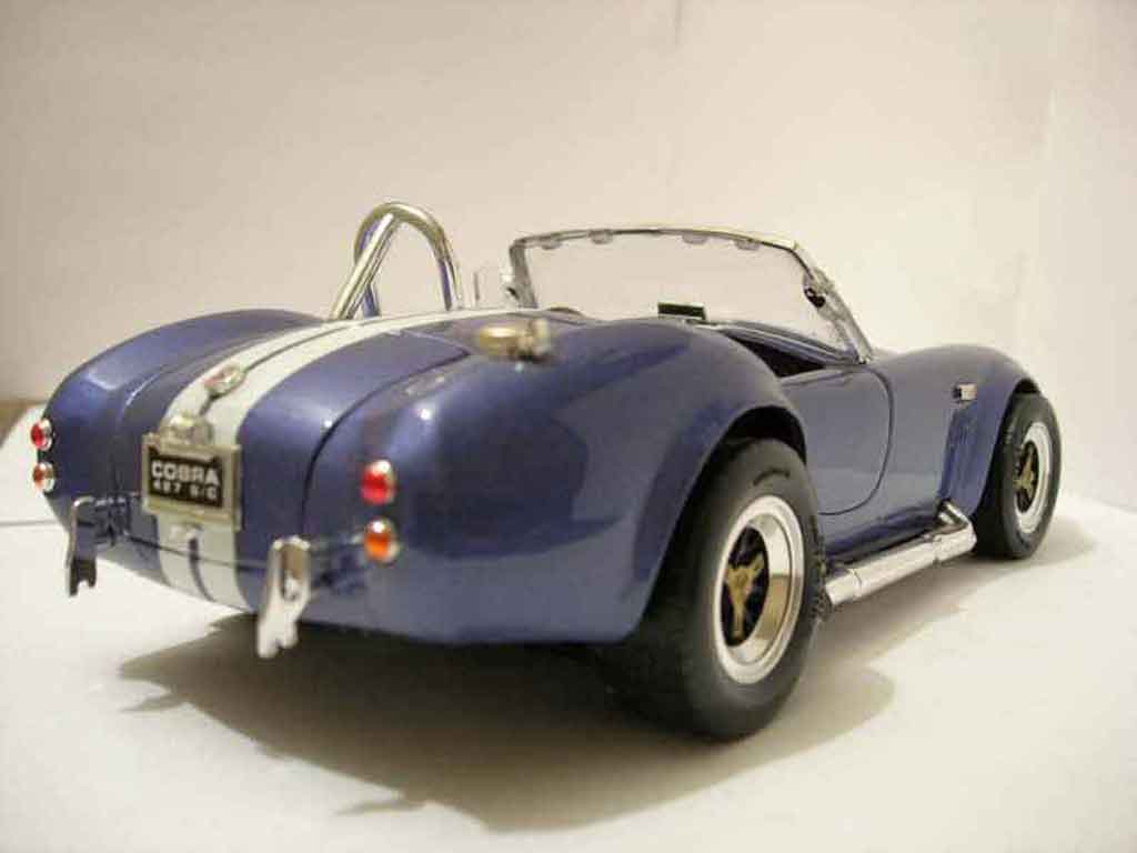 AC Cobra shelby 427 s/c blue 1/18 Road Signature