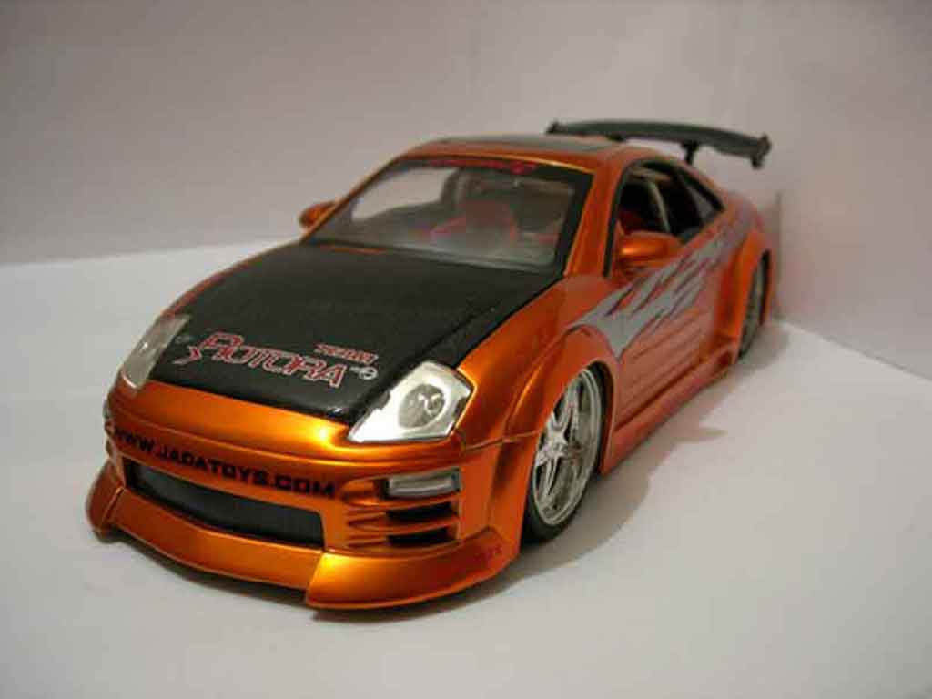Mitsubishi Eclipse 1/18 Jada Toys  diecast model cars