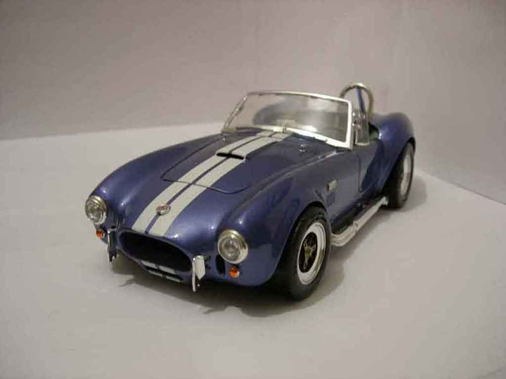 Shelby Ac Cobra 1/18 Road Signature 427 s/c blue diecast model cars