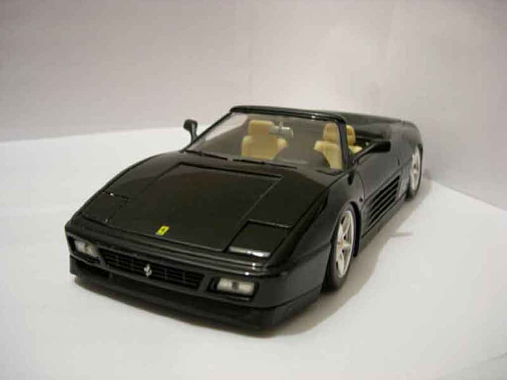Ferrari 348 Spider 1/18 Mira Spider noir jantes modena diecast model cars