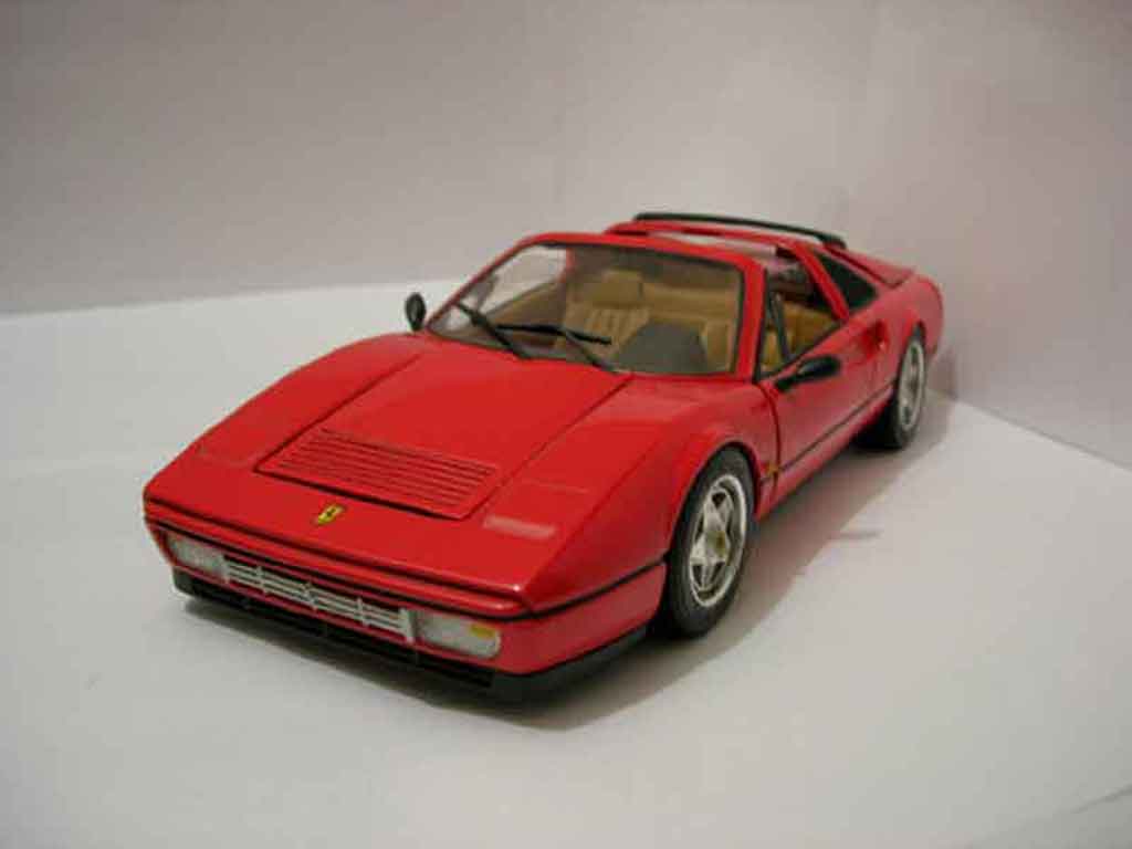 Ferrari 328 GTS 1/18 Anson GTS red 1988 diecast model cars