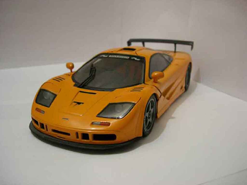 McLaren F1 1/18 Ut Models gtr orange diecast model cars