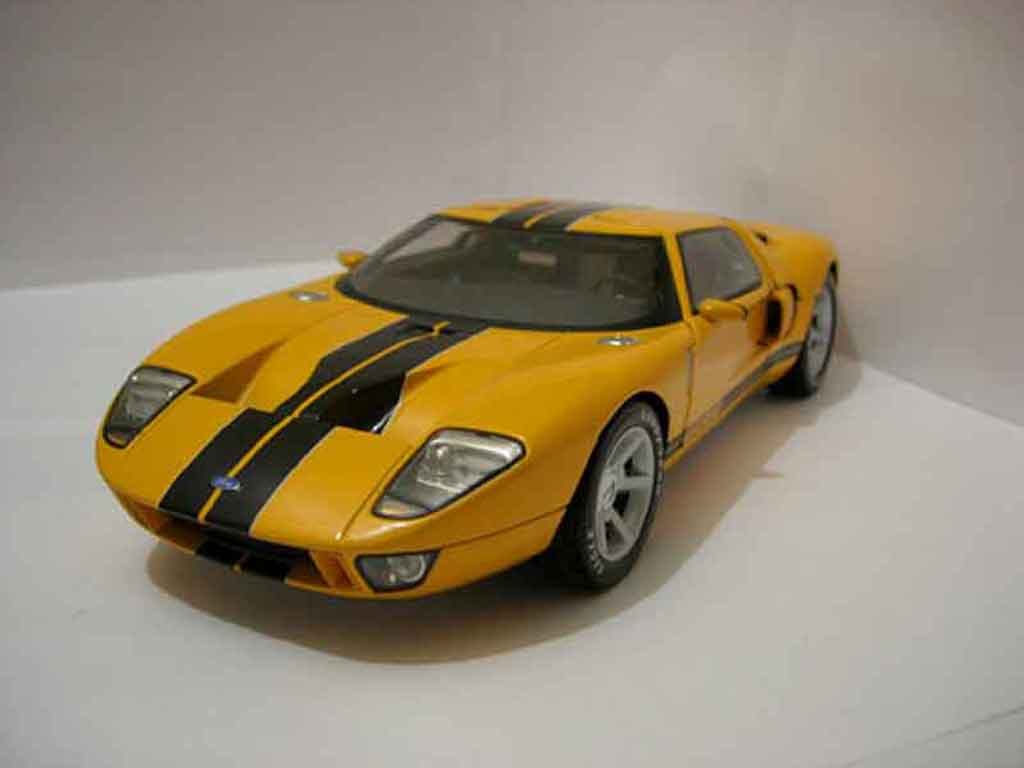 Ford GT 1/18 Beanstalk Group Concept yellow diecast model cars