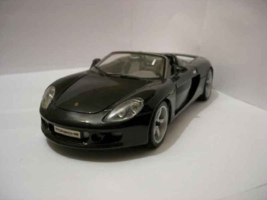 Porsche Carrera GT 1/18 Maisto black diecast model cars