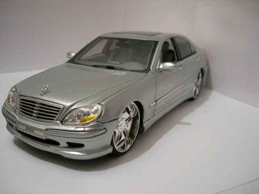 Mercedes Classe S 55 1/18 Playerz 55 amg diecast model cars