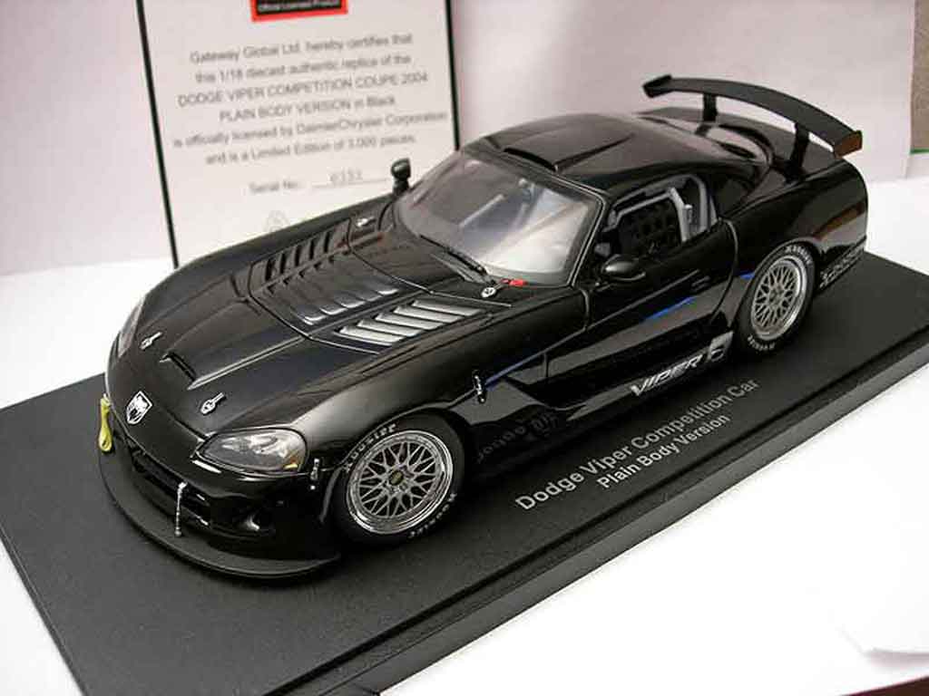 Dodge Viper Competition car 2004 1/18 Autoart