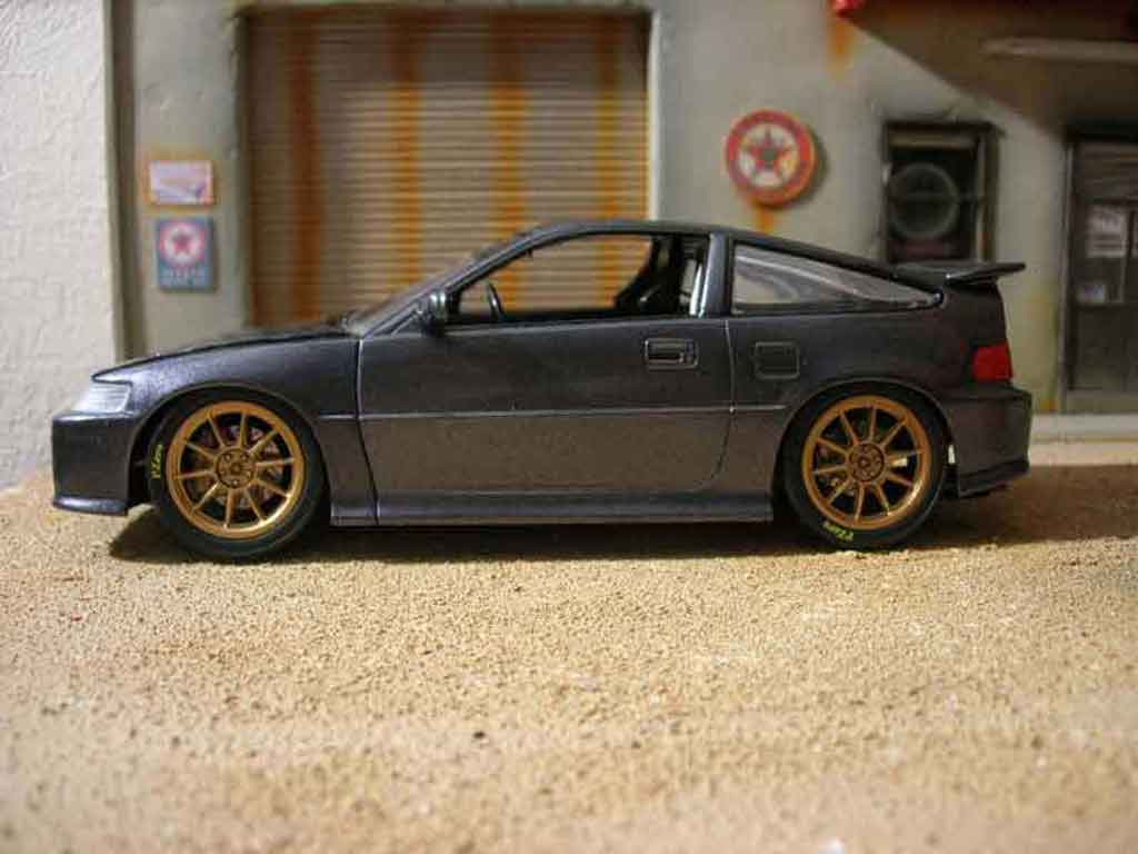 Honda CRX Base jdm grey 1/18 Hot Wheels
