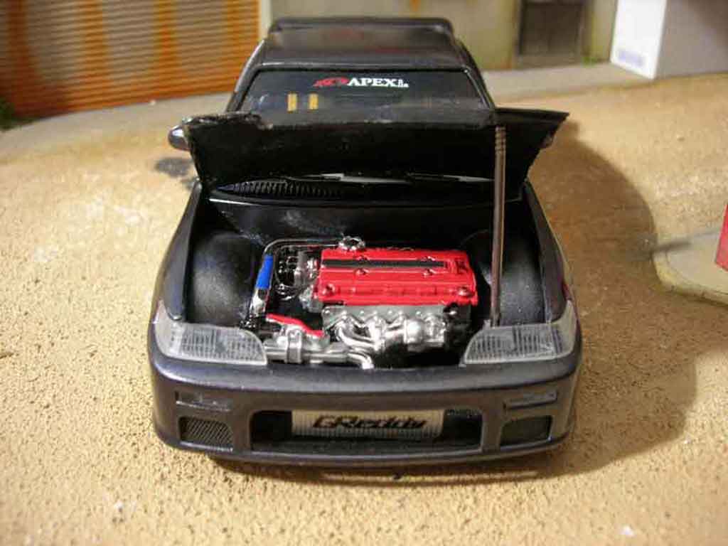 Honda CRX Base jdm grey 1/18 Hot Wheels