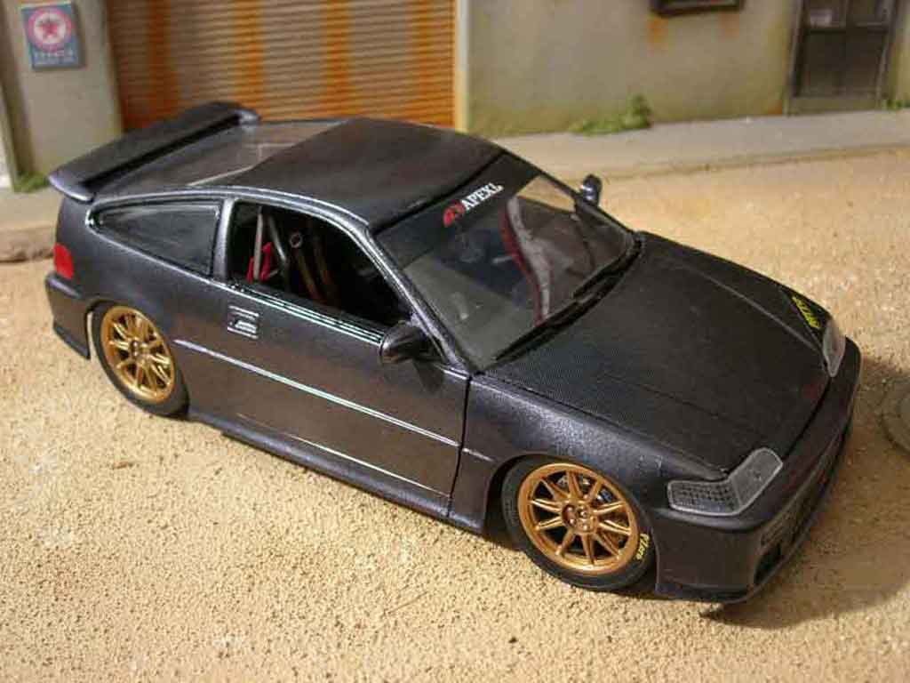 Honda CRX Base jdm grey 1/18 Hot Wheels