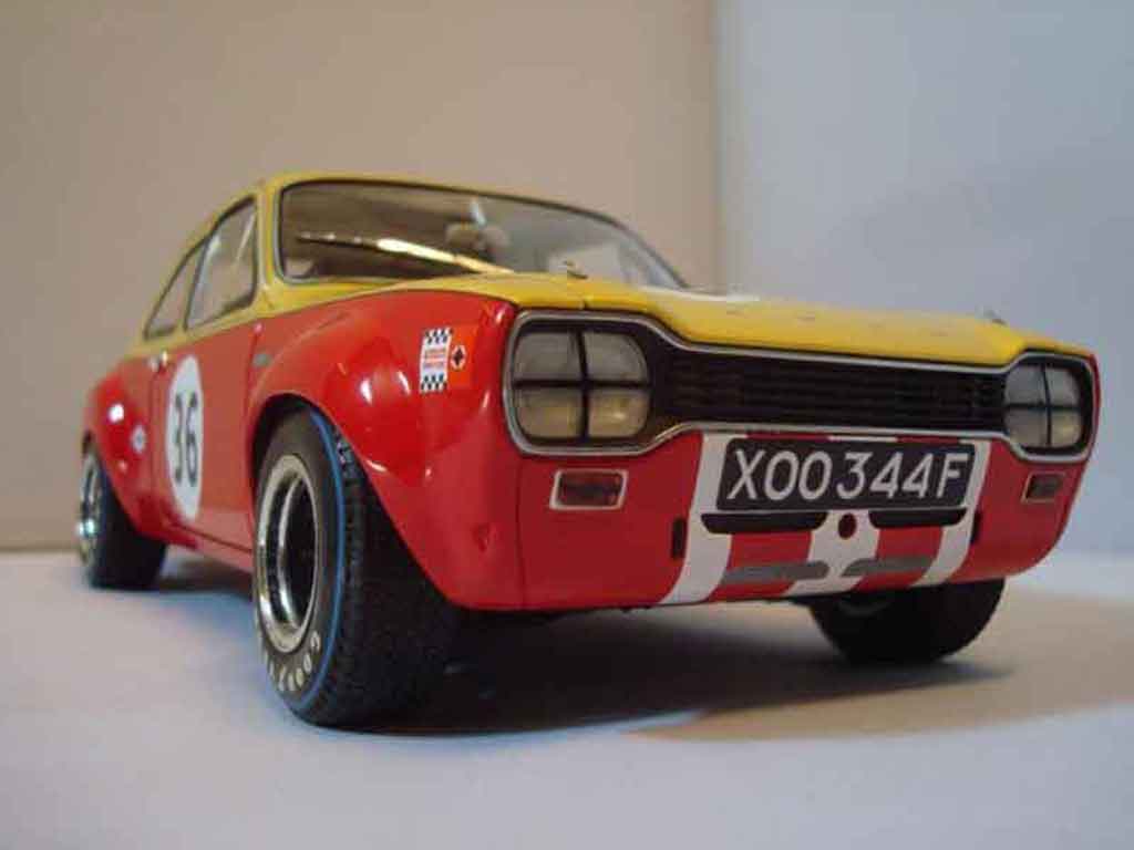 Ford RS 1600 1/18 Minichamps twincam competition #36 diecast model cars