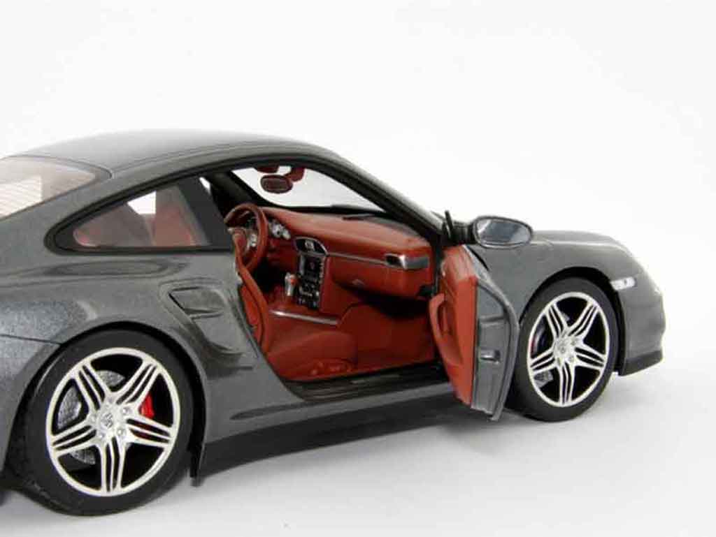 Porsche 911 Turbo grey 1/18 Norev