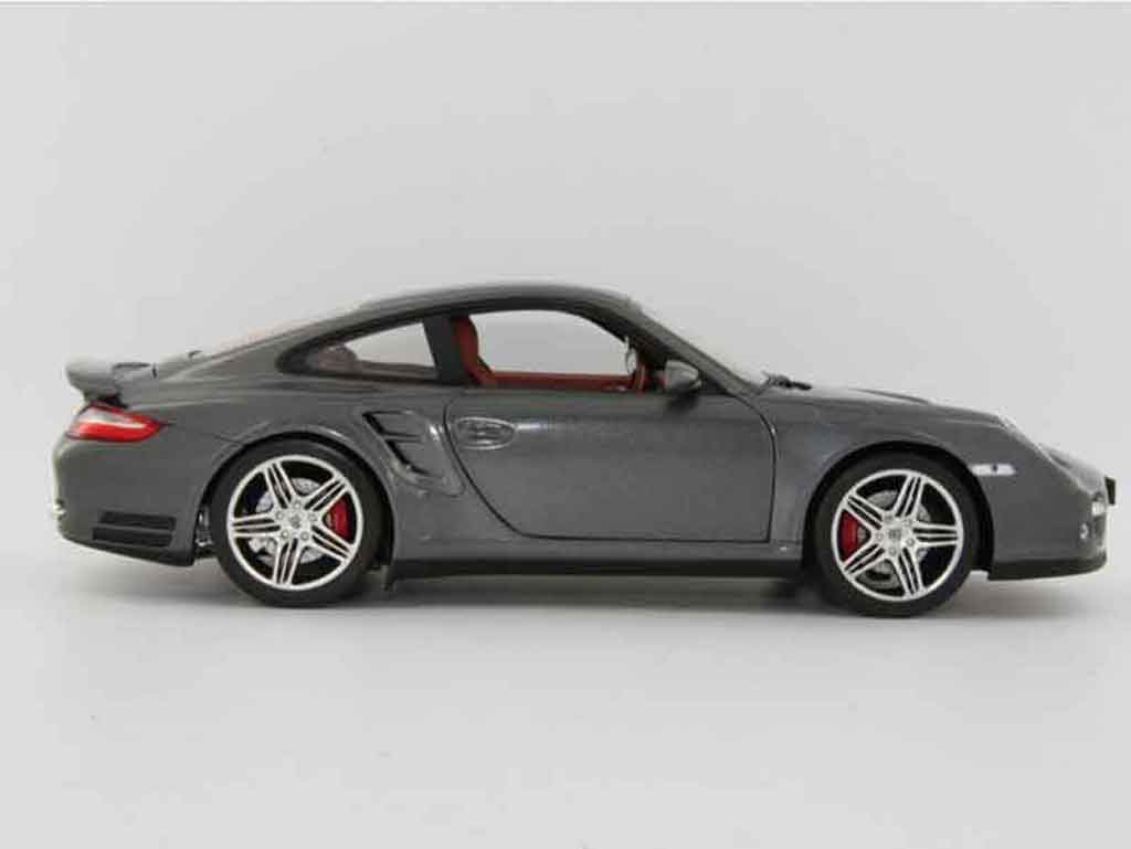 Porsche 911 Turbo grey 1/18 Norev