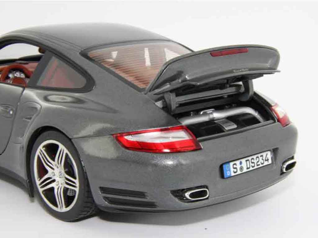 Porsche 911 Turbo grey 1/18 Norev