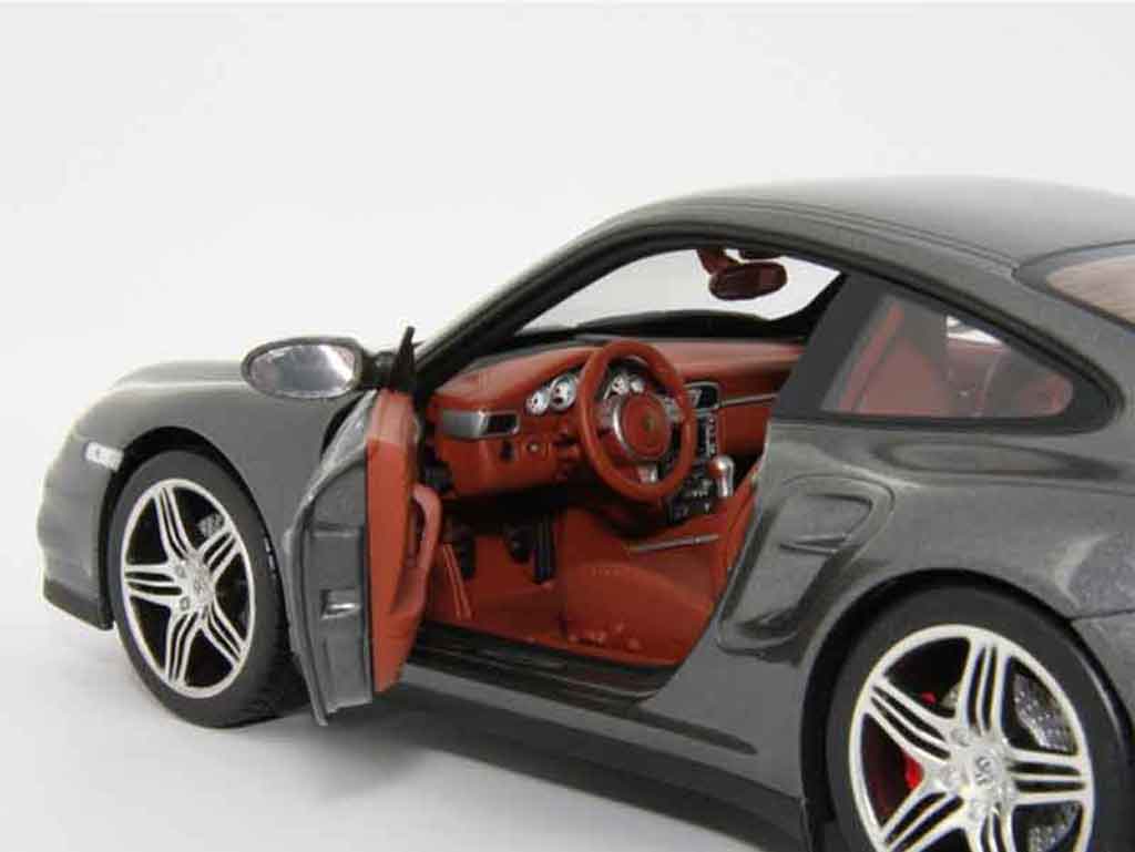 Porsche 911 Turbo grey 1/18 Norev