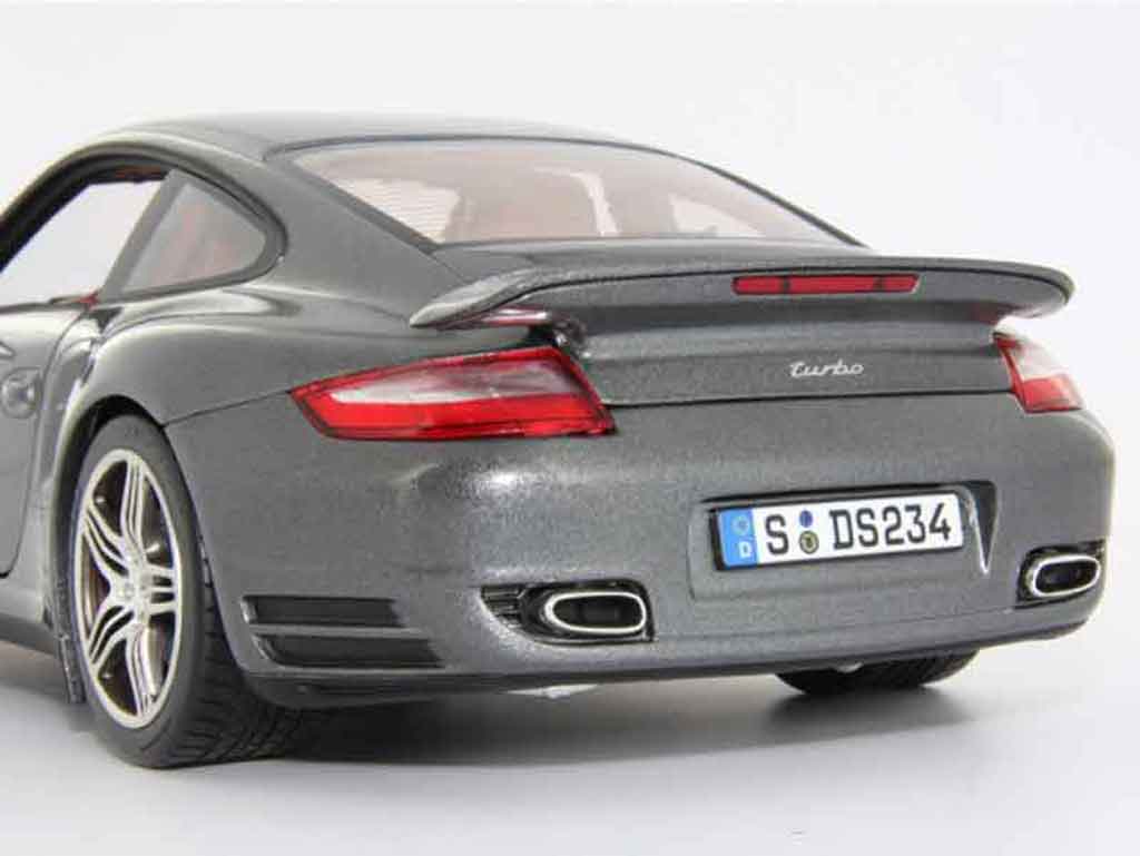 Porsche 911 Turbo grey 1/18 Norev