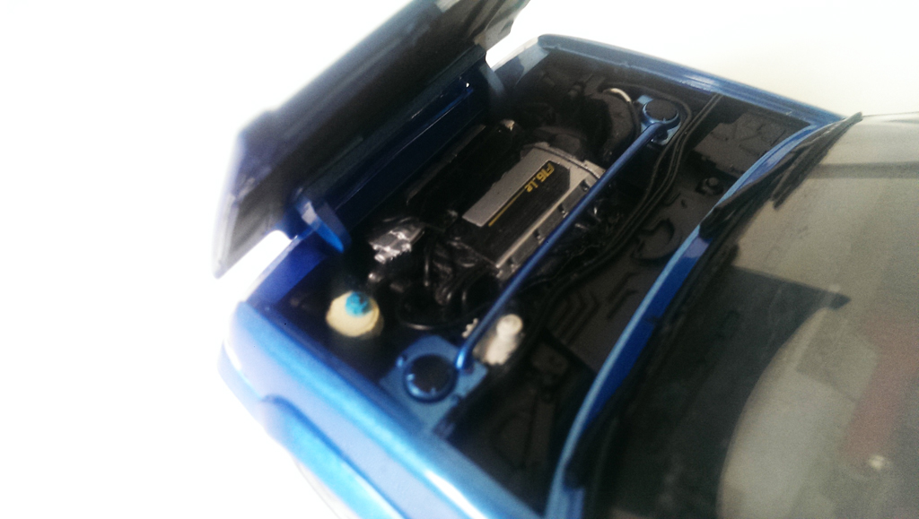 Renault 5 Turbo GT jantes speedline 1 pouces blue 1/18 Norev