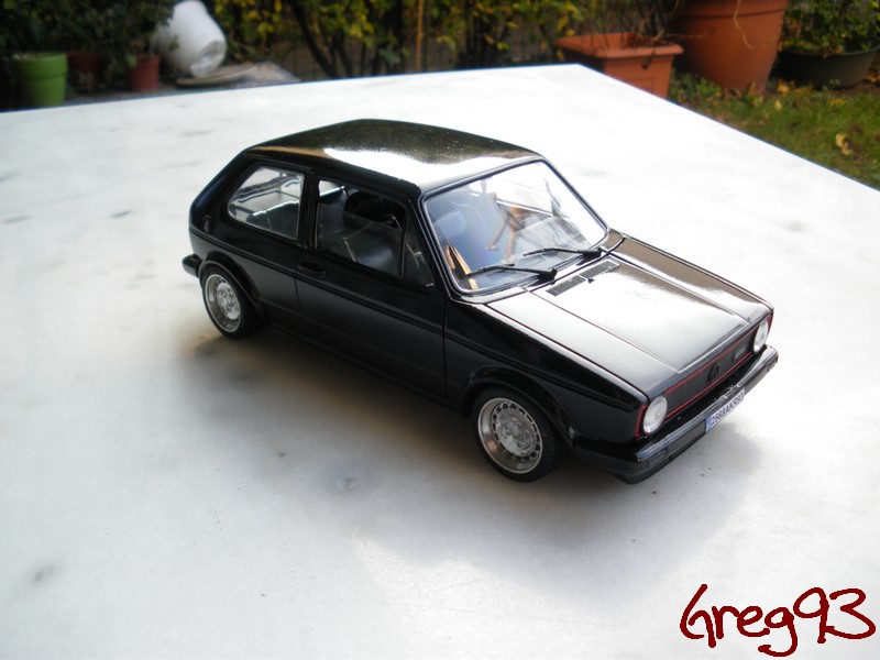 Volkswagen Golf GTI jantes schmidt 1/18 Solido
